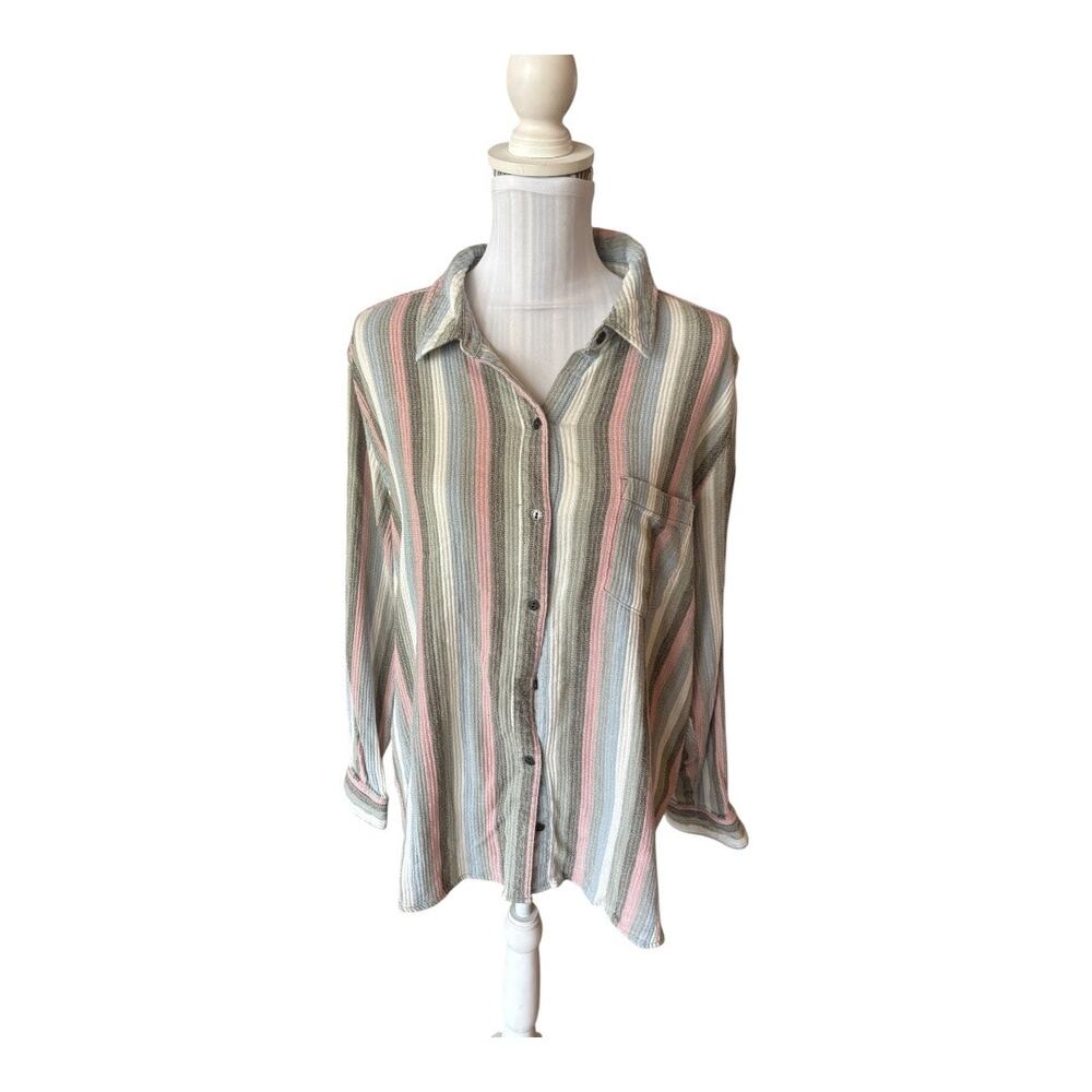 Sonoma Striped Button Down Size XXL